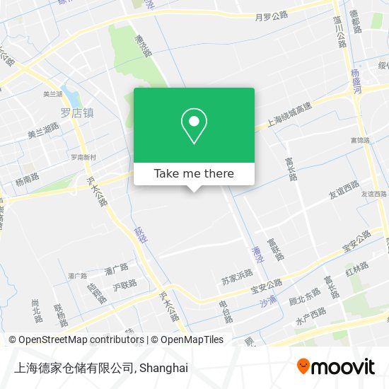 上海德家仓储有限公司 map