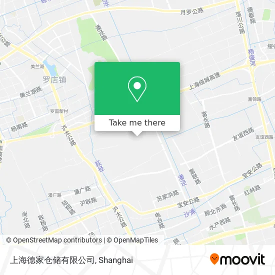 上海德家仓储有限公司 map