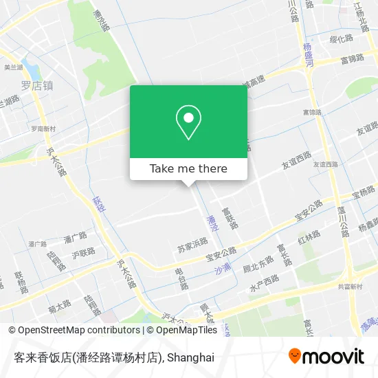 客来香饭店(潘经路谭杨村店) map
