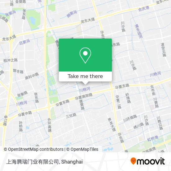上海腾瑞门业有限公司 map
