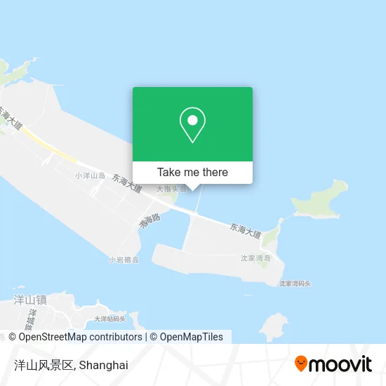 洋山风景区 map