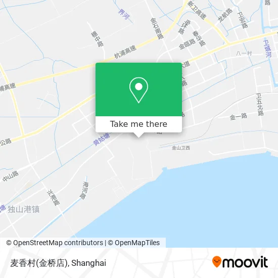 麦香村(金桥店) map