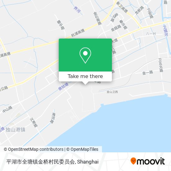 平湖市全塘镇金桥村民委员会 map