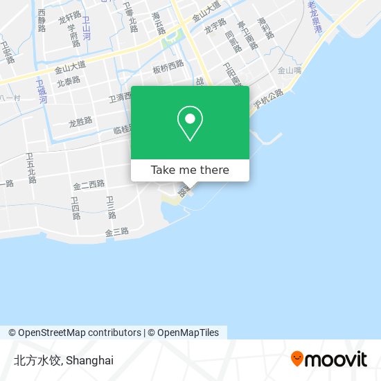 北方水饺 map