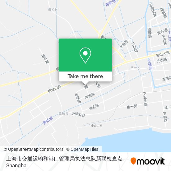 上海市交通运输和港口管理局执法总队新联检查点 map