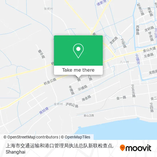 上海市交通运输和港口管理局执法总队新联检查点 map
