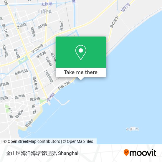 金山区海洋海塘管理所 map