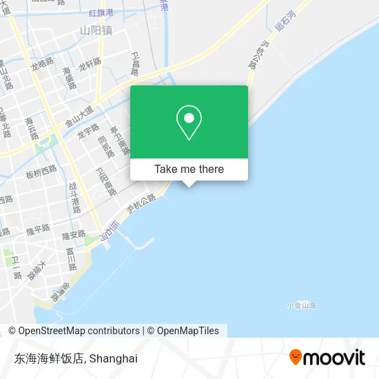 东海海鲜饭店 map