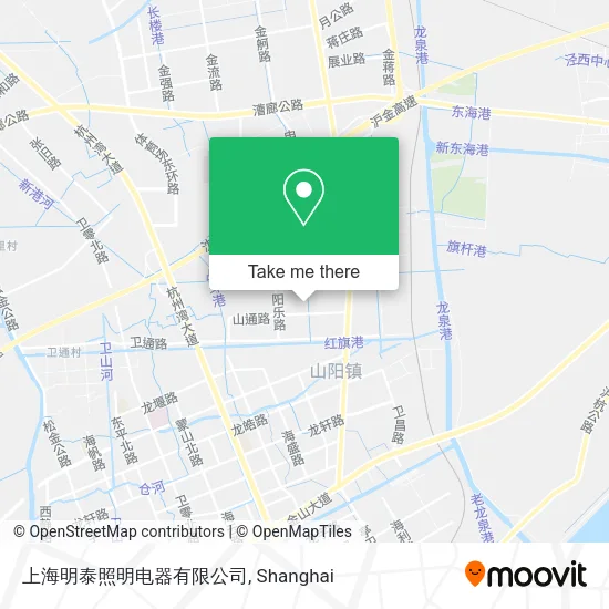 上海明泰照明电器有限公司 map
