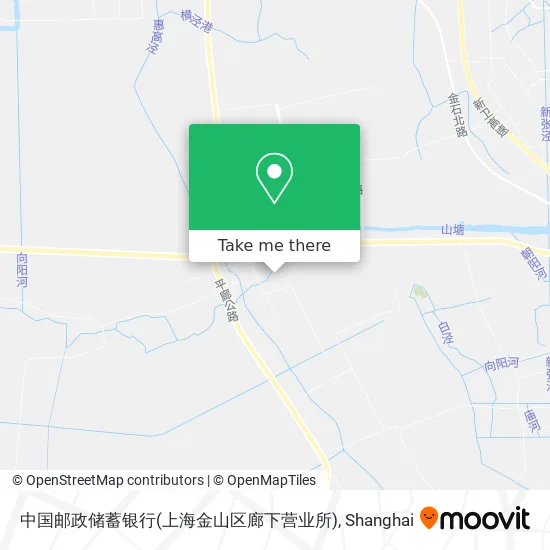 中国邮政储蓄银行(上海金山区廊下营业所) map