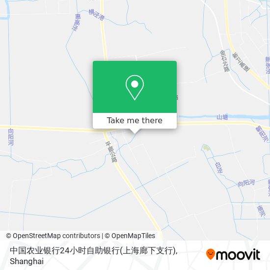 中国农业银行24小时自助银行(上海廊下支行) map
