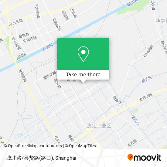 城北路/兴贤路(路口) map