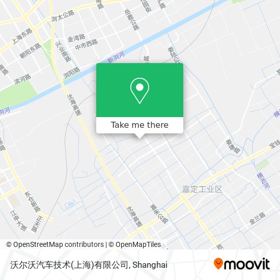 沃尔沃汽车技术(上海)有限公司 map