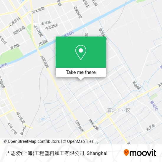 吉思爱(上海)工程塑料加工有限公司 map