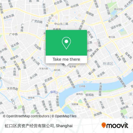 虹口区房资产经营有限公司 map