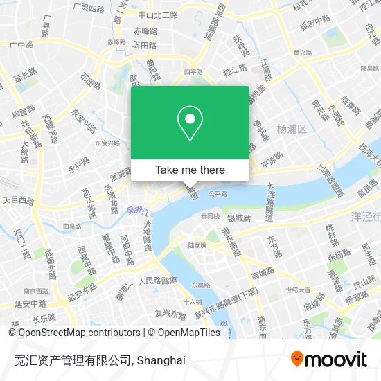 宽汇资产管理有限公司 map