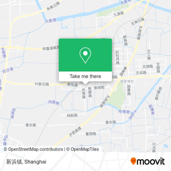 新浜镇 map