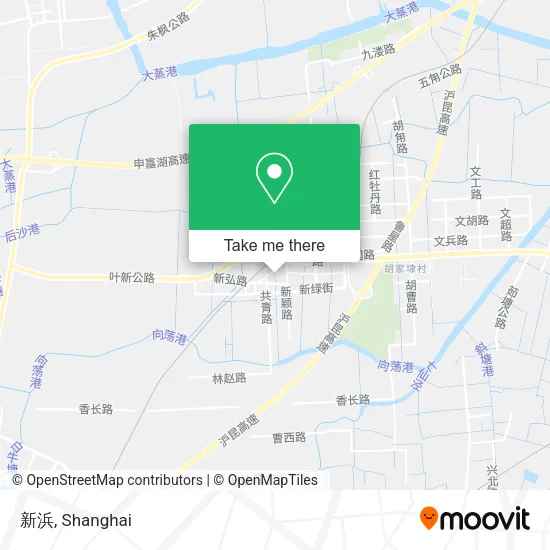 新浜 map