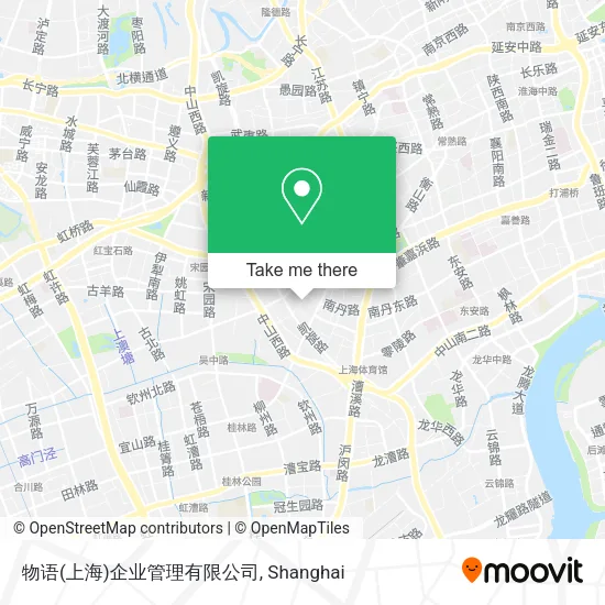 物语(上海)企业管理有限公司 map