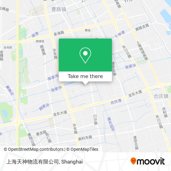 上海天神物流有限公司 map
