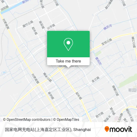 国家电网充电站(上海嘉定区工业区) map