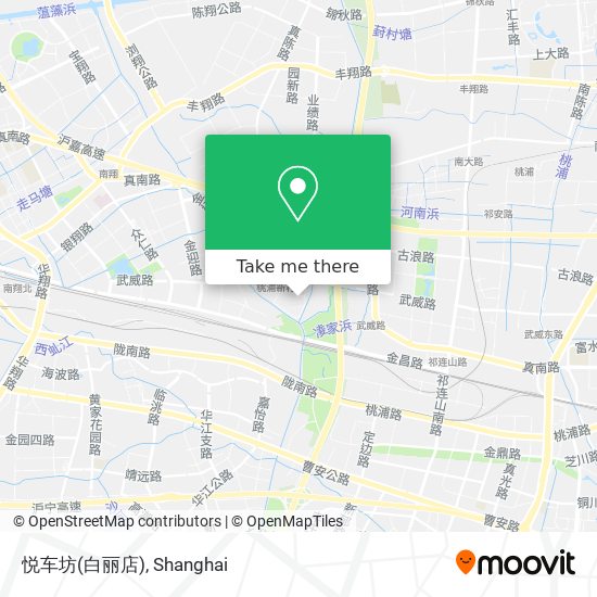悦车坊(白丽店) map