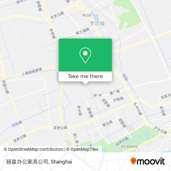 丽森办公家具公司 map