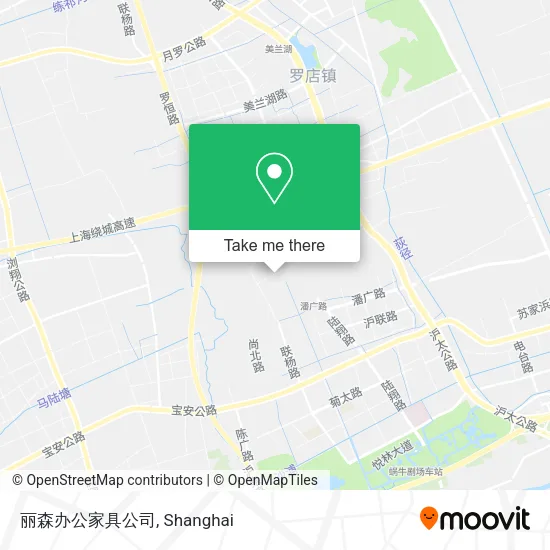 丽森办公家具公司 map