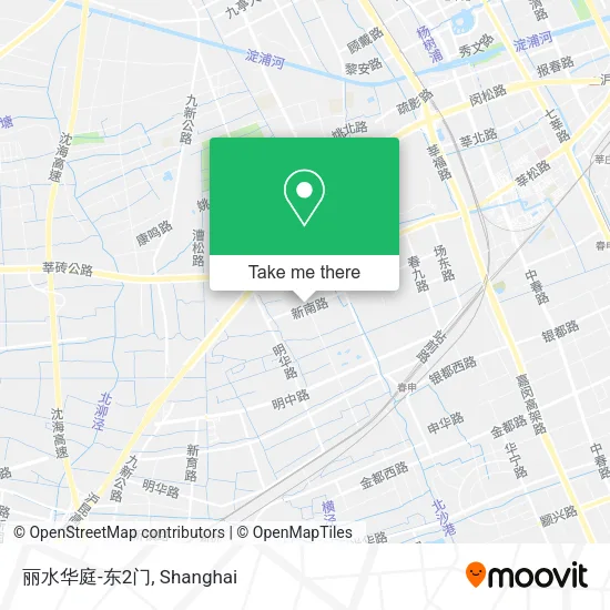 丽水华庭-东2门 map