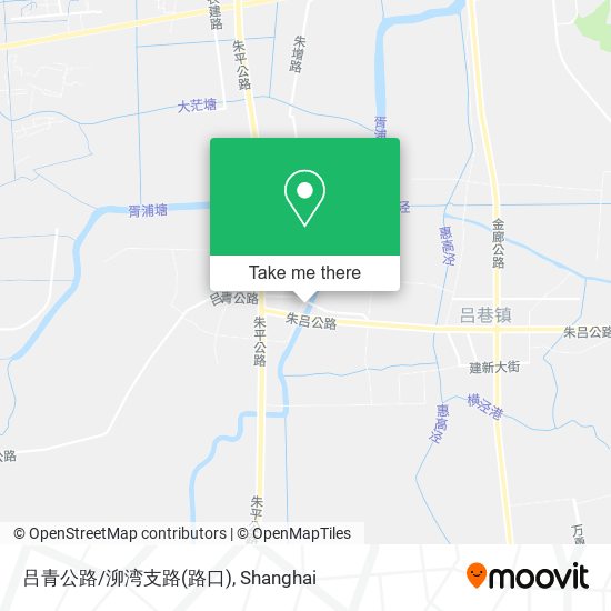 吕青公路/泖湾支路(路口) map