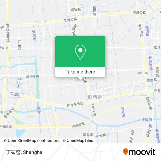 丁家窑 map