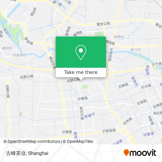 古峰茶业 map