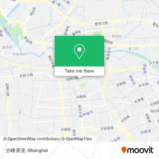 古峰茶业 map