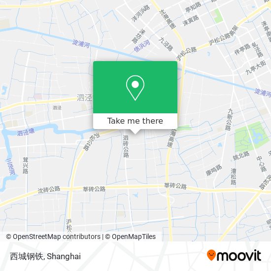 西城钢铁 map