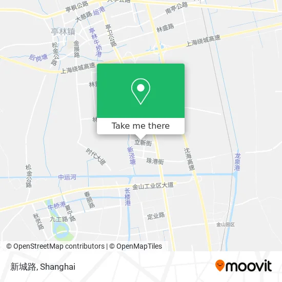 新城路 map
