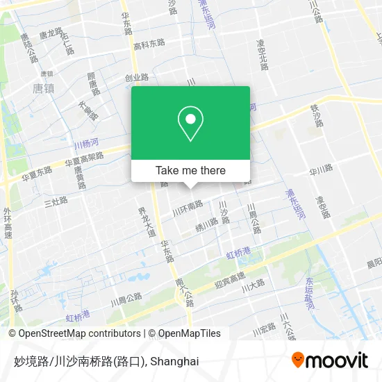 妙境路/川沙南桥路(路口) map