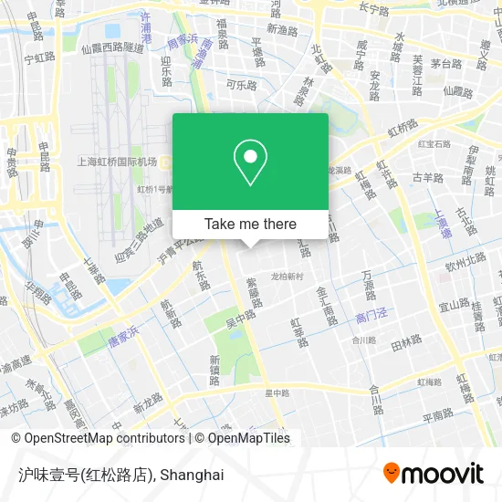 沪味壹号(红松路店) map