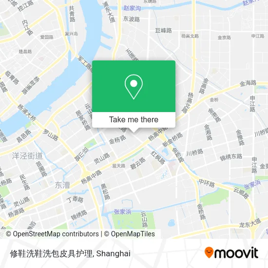 修鞋洗鞋洗包皮具护理 map