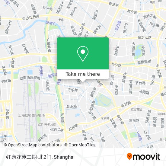 虹康花苑二期-北2门 map