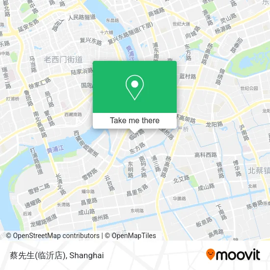 蔡先生(临沂店) map