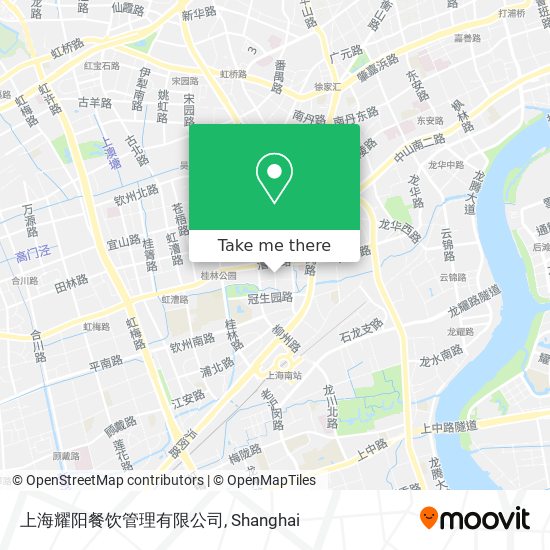 上海耀阳餐饮管理有限公司 map