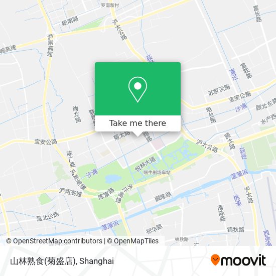 山林熟食(菊盛店) map