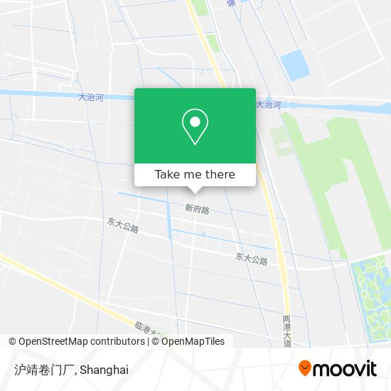 沪靖卷门厂 map