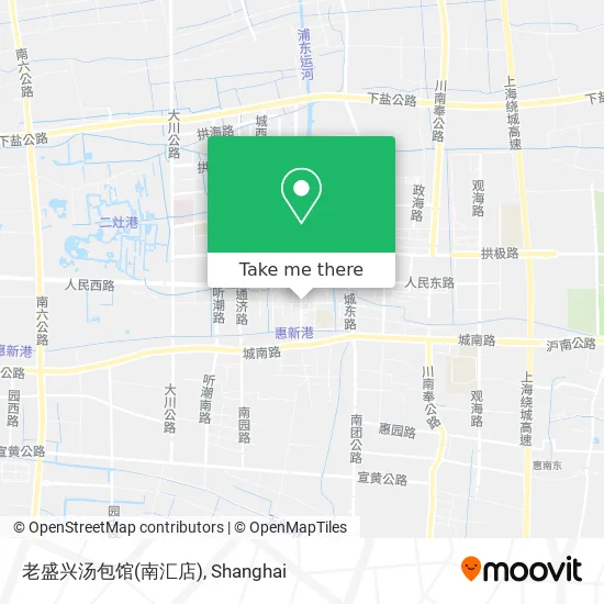 老盛兴汤包馆(南汇店) map