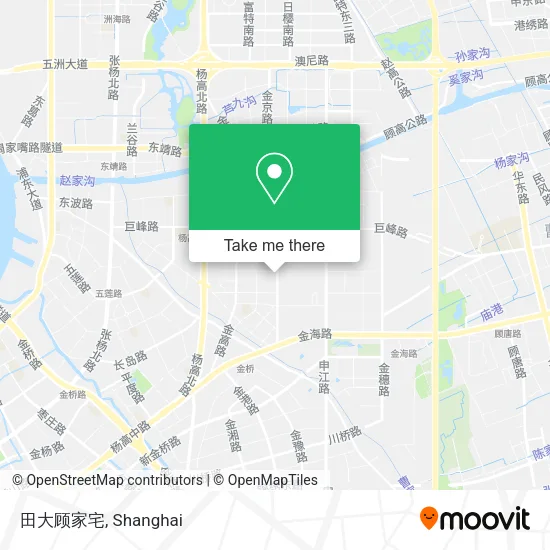田大顾家宅 map
