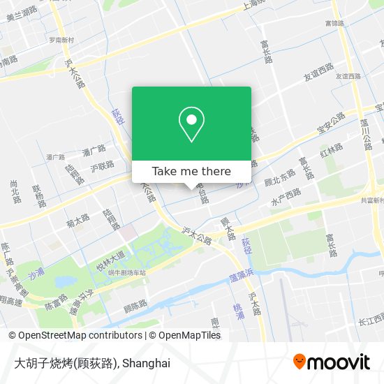 大胡子烧烤(顾荻路) map