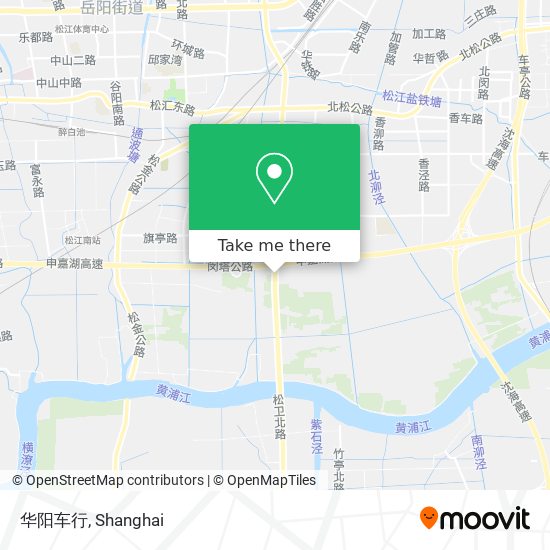 华阳车行 map