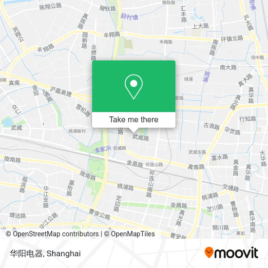 华阳电器 map