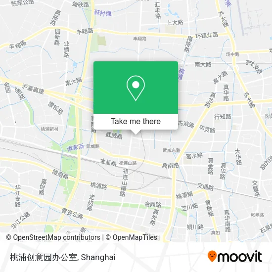 桃浦创意园办公室 map