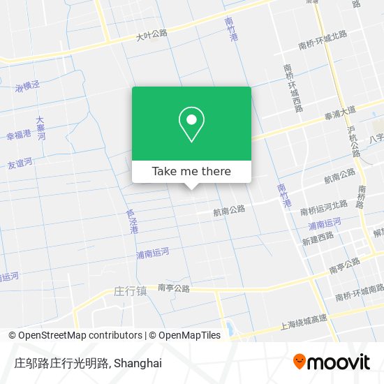 庄邬路庄行光明路 map